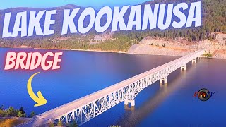 Kookanusa Lake  Bridge  HWY 37 Scenic Byway  Kootenai River [upl. by Rem230]