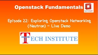 Exploring Openstack Networking Service  Neutron  Redhat Openstack Platform 16  Live Demo [upl. by Hutchings]