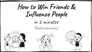 how to win friends amp influence people short book summary [upl. by Volpe]