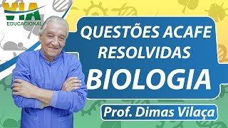 Questões da ACAFE resolvidas Biologia 03 [upl. by Ysak]