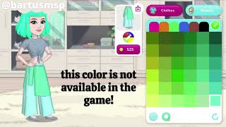 How to but clothes in any color on MSP2 by using Charles TUTORIAL [upl. by Holihs]