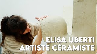 Elisa Uberti l’artiste céramiste qui arrondit les angles [upl. by Llert657]