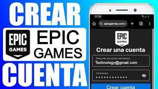 ✅Cómo CREAR una CUENTA de EPIC GAMES en 2024 📱 ¡Desde tu CELULAR 🚀 [upl. by Noelyn]