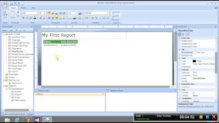 Build My First SSRS Report Using Report Builder 30 [upl. by Ednutey573]