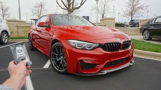 2020 BMW M4 CS Coupe Start Up Exhaust Test Drive and Review [upl. by Kissel]