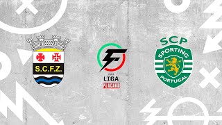 Liga Placard 11ª jorn SC Ferreira do Zêzere 26 Sporting CP [upl. by Anwad]