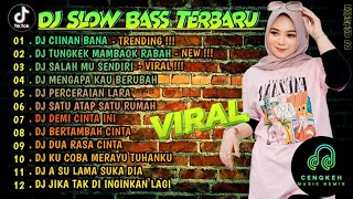 DJ SLOW FULL BASS TERBARU 2024 🌾DJ CIINAN BANA • DJ TUNGKEK MAMBAOK RABAH • VIRAL [upl. by Prisilla]