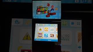 Super Mario 3D Land home menu icon OSTjingle SUPER MARIO 3D LAND [upl. by Iniffit]