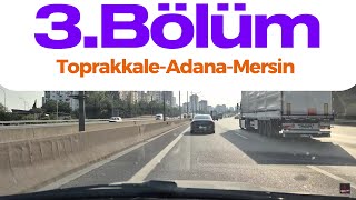 ToprakkaleAdanaMersin Vlog City Center Mediterrenian Turkey4KAutoDriving [upl. by Francine152]