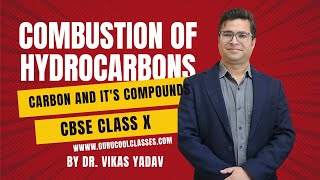 Combustion or Burning of hydrocarbons  Class 10 CBSE Board  Reaction of Hydrocarbons with oxygen [upl. by Ecinnej]