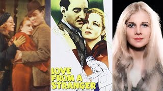 LOVE FROM A STRANGER 1937 Ann Harding Basil Rathbone Binnie Hale  Drama Mystery Romance  BampW [upl. by Innavoj]