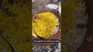 Delicious food Hyderabad dishes youtubeindia shortsfeed biryanishort foodblogger weddingdinner [upl. by Ikeda]