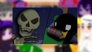 Mob Talker React To Stickman vs Skeletron  Terraria Animation by JzBoy [upl. by Iznekcam110]