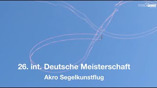 DMFV int Deutsche Meisterschaft Akro Segelkunstflug 2024  MSG Gerolzhofen [upl. by Congdon]