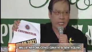 Willie Nep mimics Noynoy [upl. by Chaim214]