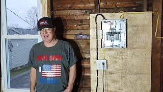 how to wire a new branch circuit from a sub panel 122 on a 20 amp breaker 220 volt [upl. by Ruford]