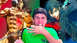 EREN VS KIRITO  EPICAS BATALLAS DE RAP DEL FRIKISMO  VIDEOREACCION [upl. by Tyree]