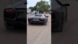 Lamborghini Reventon driving lamborghini reventon v12 hypercar uk rare supercar salonprive [upl. by Ehsrop]