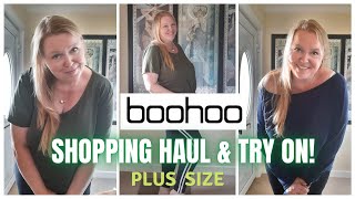 BOOHOO plus size haul and try on april 2021  PLUS SIZE fashion haul and try on size 1820 [upl. by Coonan]