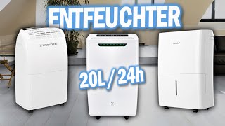 Beste 20L LUFTENTFEUCHTER 2024  Top Luftentfeuchter 20LTag Vergleich [upl. by Inhoj]