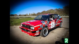 Miki Biasions Lancia Delta Integrale Sanremo Group A Rally Car [upl. by Lombardy]