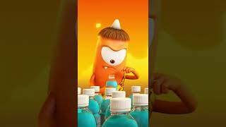 Spookiz  Bottle Cap Montage  Cartoons for Kids shorts [upl. by Nortyad]