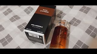 Karl Lagerfeld Bois dAmbre Fragrance Review 2021 [upl. by Ecnerrot]