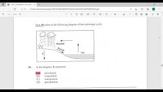 CSEC GEOGRAPHY MAYJUNE 2021 PAPER 1 SOLUTIONS [upl. by Yeoz409]