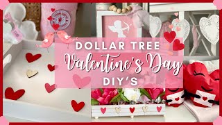 DOLLAR TREE VALENTINES DAY DIYs 2024 ❤️ Easy High End VALENTINES Day DIY VALENTINES Crafts 2024 ♥️ [upl. by Tiffany984]