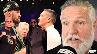 PETER FURY PREDICTS TYSON FURY VS OLEKSANDR USYK ZHANG V WILDER DUBOISHRGVOIC HUGHIE FURY RETURN [upl. by Uile]