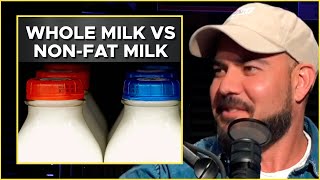 WHOLE Milk Vs NONFAT Milk Benefits [upl. by Greenes]