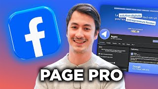 Comment Créer Une Page Facebook Professionnelle En 2024 [upl. by Africah844]