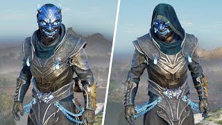 New Shinobi Night Armor Set Showcase  Assassins Creed Valhalla [upl. by Adnek593]