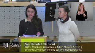 Würdiges Gedenken 1 Anne Herpertz quotApplaus von den Rechtsextremen für die CDUquot [upl. by Onilatac]