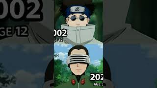 Shino 2002 age 12 Shino 2020 age 33anime naruto narutoshippunden shortsviral shinomitsu [upl. by Okier976]