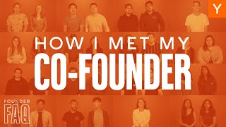 60 Startup Founders Share How They Met Their CoFounder [upl. by Melany]