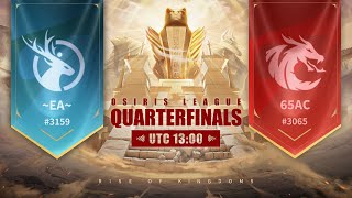 EA K3159 vs 65AC K3065  Osiris League Season 8 Quarterfinals [upl. by Pond108]