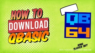 How to Download QBasic in Pc In 5 Minutes Easy Trick [upl. by Elbon646]