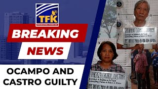 Ocampo  Castro Guilty of RA 7610 [upl. by Eerac352]