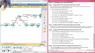 3327 Packet Tracer  Configuring PAP and CHAP Authentication [upl. by Flanna895]