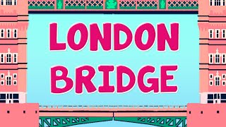 London Bridge Is Falling Down lyric video [upl. by Eenahs]