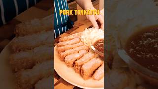 Pork Tonkatsu with katsu sauce [upl. by Alburg]