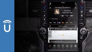 Quick Tip Split Screen Display  2019 Ram 1500 with 12inch Display [upl. by Dougal]