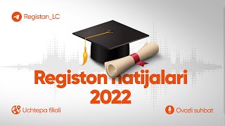 Registon oquv markazining 20212022yildagi natijalari [upl. by Ynaffital]