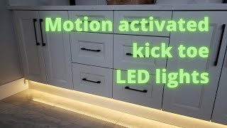 How to install Motion activated LED kick toe lighting [upl. by Ruhl327]