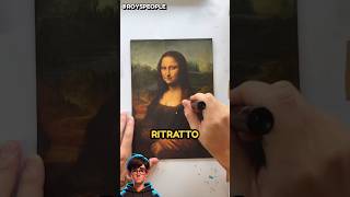 Rovina la MONNA LISA 😱 virale talento [upl. by Adriane375]