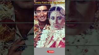 Smita Patil with Raj Babbar ❤️❤️bollywoodactorsshortvideo love viralvideo subscribe [upl. by Llemar]