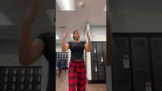 Bad bihh she soo ghetto  TikTok dance challenge dance challenge [upl. by Aihtibat]