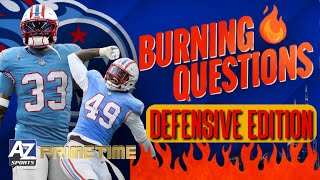 3 Burning questions about the Titans Defense [upl. by Anahsal]