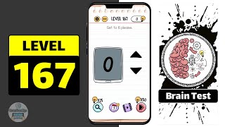 Brain Test Level 167 Walkthrough [upl. by Edualcnaej279]